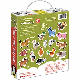 Progressive Puzzles Farm Animals