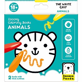 Looong Coloring Books The Write Grip - Animals