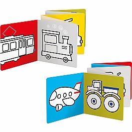 Looong Coloring Books - Ready to Color Vehicles