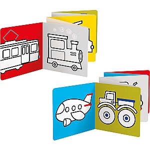 Looong Coloring Books - Ready to Color Vehicles