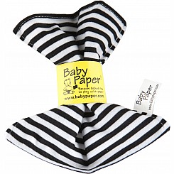 Baby Paper Black/White Stripe