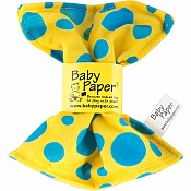 Baby Paper - Yellow with Blue Dots