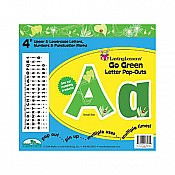 GO Green 4" Letter Pop-outs