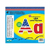 USA 4" Letter Pop-outs