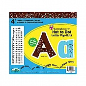 Hot To DOT 4" Letter Pop-outs