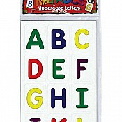 Magnetic Kidabc's Uppercase Letters (with Extras)
