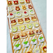 Sweets Puffy Stickers (assorted)