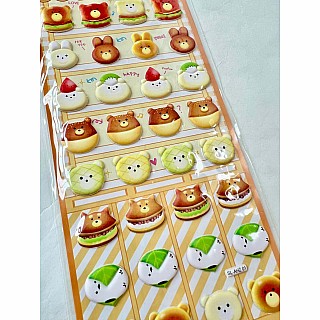 Sweets Puffy Stickers (assorted)