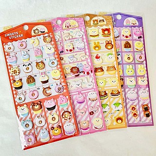 Sweets Puffy Stickers (assorted)