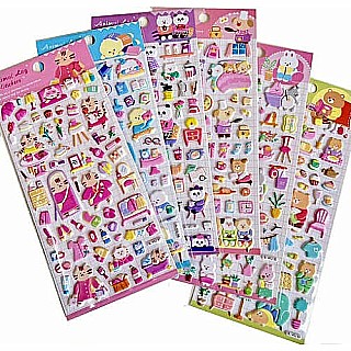 Animal Home Stickers (assorted)