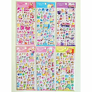 Animal Home Stickers (assorted)