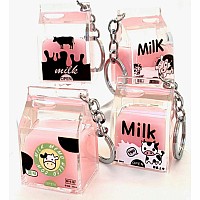 Pink Milk Key Charm