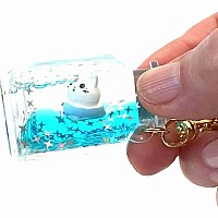 Kitty Jar Floaty Key Charm 