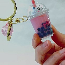 Panda Boba Tea Floaty Key Charm (assorted)