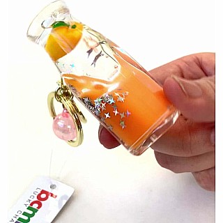 Fruit Bottle Floaty Key Charm (assorted)