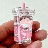 Cute Bear Boba Floaty Key Charm (assorted)