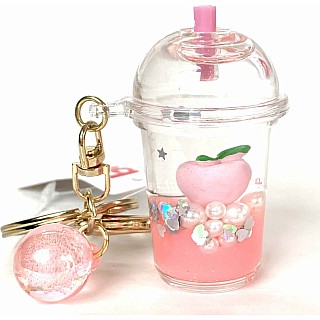 Pink Pearl Boba Floaty Key Charm (assorted)