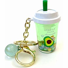 Fruit Boba Floaty Key Charm 
