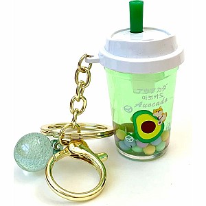 Fruit Boba Floaty Key Charm 