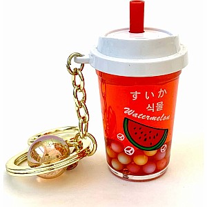 Fruit Boba Floaty Key Charm 