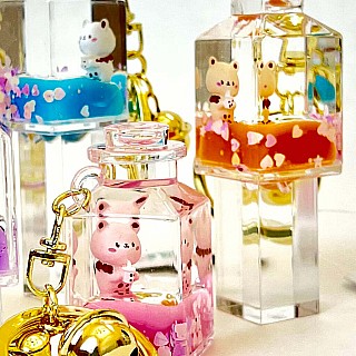 Cat Jar Floaty Charm