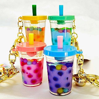 Pastel Boba Floaty Key Charm (assorted)