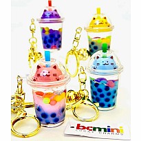 Pastel Cat Boba Floaty Key Charm (assorted)