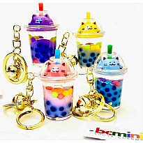 Pastel Cat Boba Floaty Key Charm (assorted)