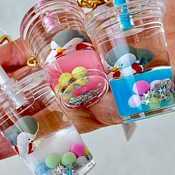 Penguin Floaty Key Charm (assorted)