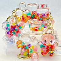 Colorful Bubble Floaty Key Charm