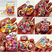 Colorful Bubble Floaty Key Charm 