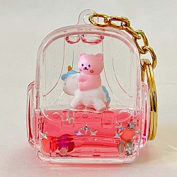 Bear Unicorn Floaty Key Charm 