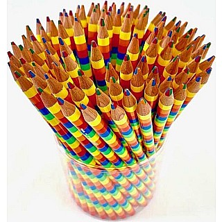 4-in-1 Rainbow Body Pencil-100