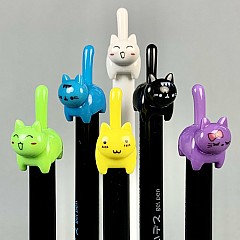 Cat Tail Retractable Gel Roller Pen-48