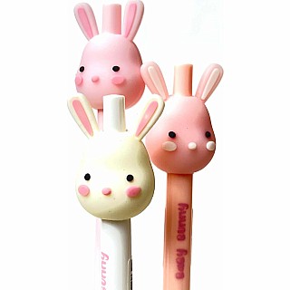 Bunny Rabbit Retractable Gel Pen