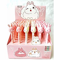 Bunny Rabbit Retractable Gel Pen