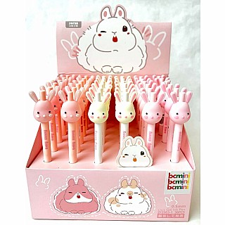 Bunny Rabbit Retractable Gel Pen