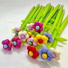 Bubble Flower Wiggle Gel Pen 