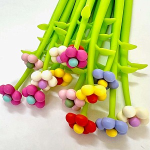 Bubble Flower Wiggle Gel Pen 