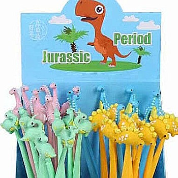 Jurassic Dinosaur Wiggle Gel Pen 