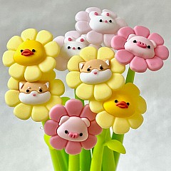 Flowering Animals Gel Pen