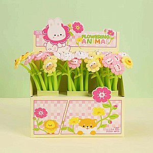Flowering Animals Gel Pen