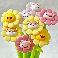 Flowering Animals Gel Pen
