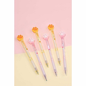 Cat Paw Retractable Gel Pen