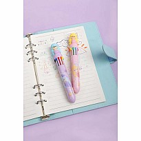 Mermaid Color Retractable Ball Pen