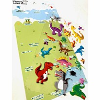 Dinosaur Puffy Stickers-12
