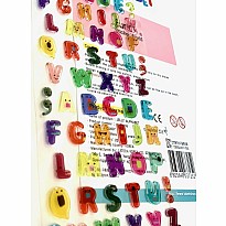 Jelly Alphabet Gel Stickers-12
