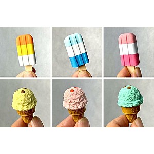 Iwako Ice Cream Bar Eraser-Sold Individually