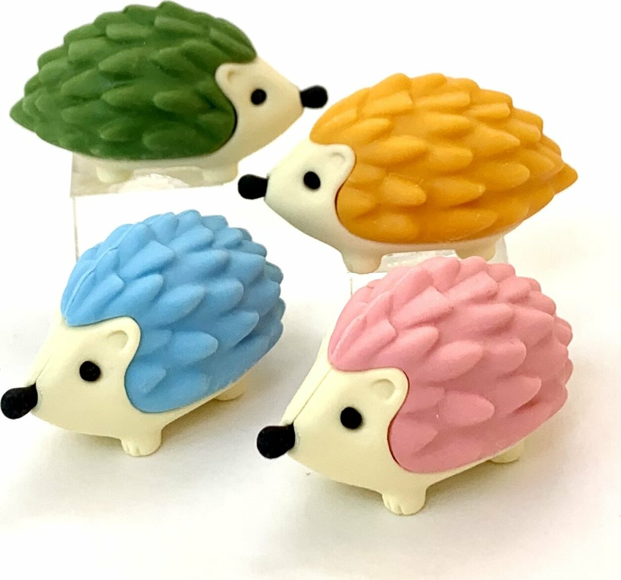 Iwako Hedgehog Eraser-6 Color - The Toyworks