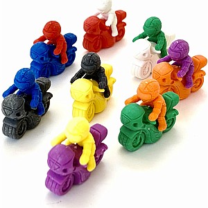 Iwako Bike Rider-2 Pcs-8 Colors-60
